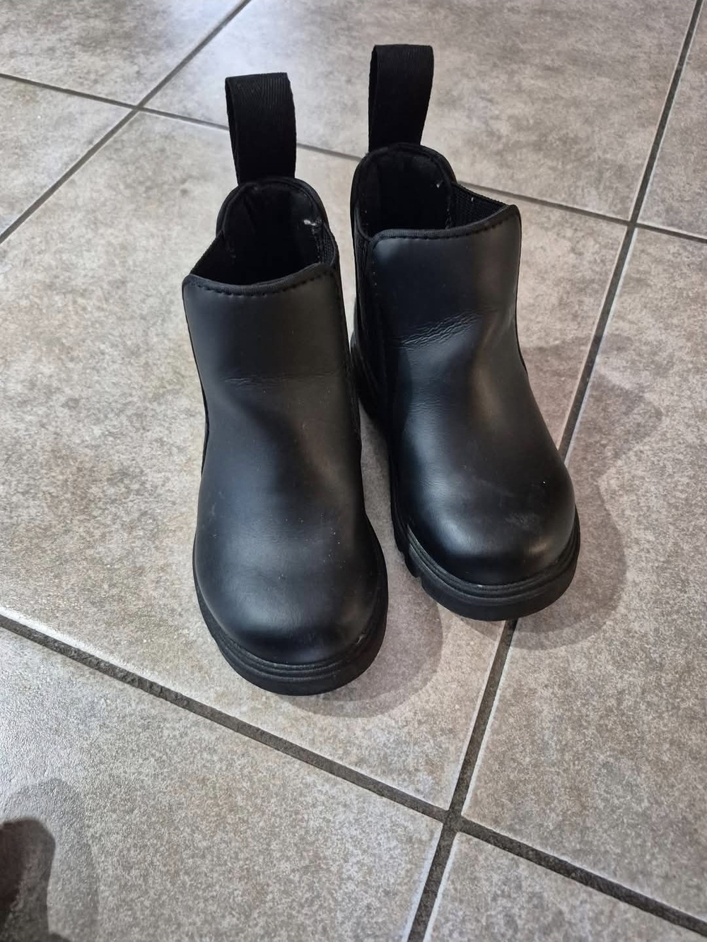 Native Shoes Kids Black Chelsea Pull-On Boots